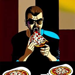 George Michael, Early Stable Diffusion · FFF\ESD\GM\035