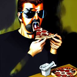 George Michael, Early Stable Diffusion · FFF\ESD\GM\047