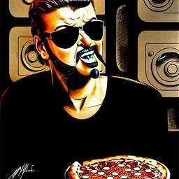George Michael, Early Stable Diffusion · FFF\ESD\GM\049