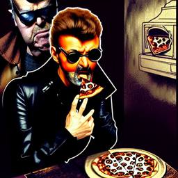 George Michael, Early Stable Diffusion · FFF\ESD\GM\057