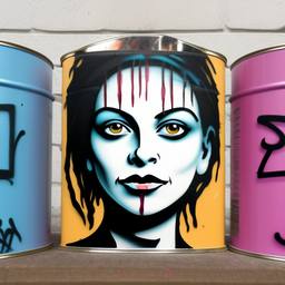 Graffiti, Early Stable Diffusion · FFF\ESD\GRF\001