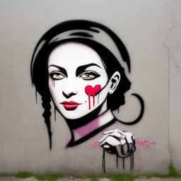 Graffiti, Early Stable Diffusion · FFF\ESD\GRF\004