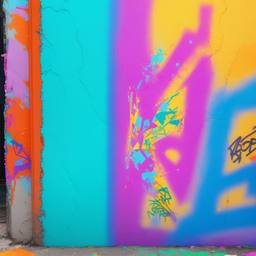 Graffiti, Early Stable Diffusion · FFF\ESD\GRF\008