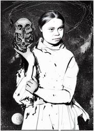 Greta Thunberg, Early Stable Diffusion · FFF\ESD\GT\007