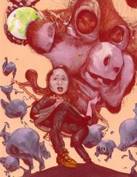 Greta Thunberg, Early Stable Diffusion · FFF\ESD\GT\070