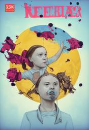 Greta Thunberg, Early Stable Diffusion · FFF\ESD\GT\084