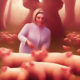 Hillary Clinton, Early Stable Diffusion · FFF\ESD\HC\020