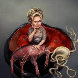 Hillary Clinton, Early Stable Diffusion · FFF\ESD\HC\024