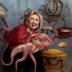Hillary Clinton, Early Stable Diffusion · FFF\ESD\HC\026