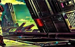 Han Solo, Early Stable Diffusion · FFF\ESD\HS\022