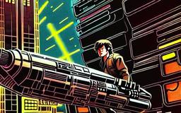 Han Solo, Early Stable Diffusion · FFF\ESD\HS\027