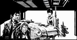 Han Solo, Early Stable Diffusion · FFF\ESD\HS\031