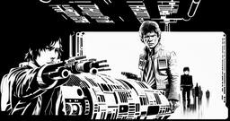 Han Solo, Early Stable Diffusion · FFF\ESD\HS\032