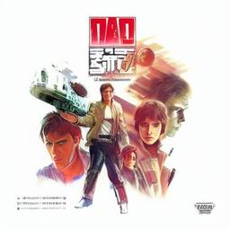 Han Solo, Early Stable Diffusion · FFF\ESD\HS\054