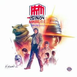 Han Solo, Early Stable Diffusion · FFF\ESD\HS\056