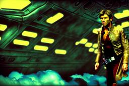 Han Solo, Early Stable Diffusion · FFF\ESD\HS\065