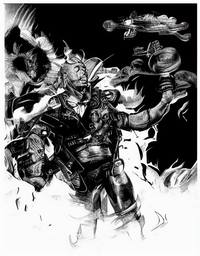 Joe Biden 2000 AD, Early Stable Diffusion · FFF\ESD\JBI\001