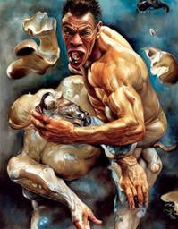 Jean-Claude Van Damme, Early Stable Diffusion · FFF\ESD\JCVD\003