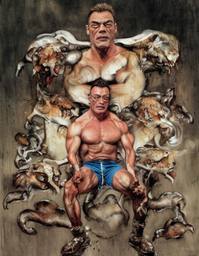 Jean-Claude Van Damme, Early Stable Diffusion · FFF\ESD\JCVD\005