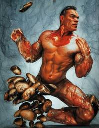 Jean-Claude Van Damme, Early Stable Diffusion · FFF\ESD\JCVD\008