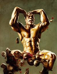 Jean-Claude Van Damme, Early Stable Diffusion · FFF\ESD\JCVD\009