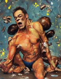 Jean-Claude Van Damme, Early Stable Diffusion · FFF\ESD\JCVD\014