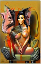 Kim Kardashian, Early Stable Diffusion · FFF\ESD\KK\007
