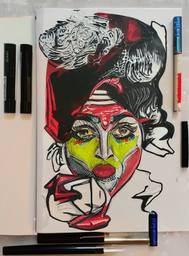 Madonna Madness, Early Stable Diffusion · FFF\ESD\MAD\005