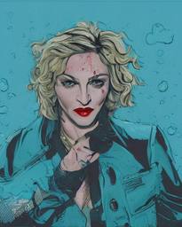 Madonna Madness, Early Stable Diffusion · FFF\ESD\MAD\020