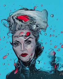 Madonna Madness, Early Stable Diffusion · FFF\ESD\MAD\021