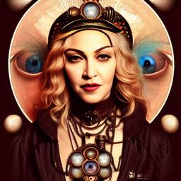 Madonna Madness, Early Stable Diffusion · FFF\ESD\MAD\090