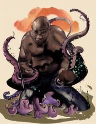 Mike Tyson, Early Stable Diffusion · FFF\ESD\MT\005