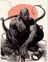 Mike Tyson, Early Stable Diffusion · FFF\ESD\MT\007