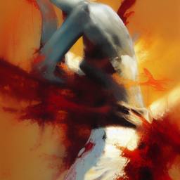 Paintings, Early Stable Diffusion · FFF\ESD\PNT\009