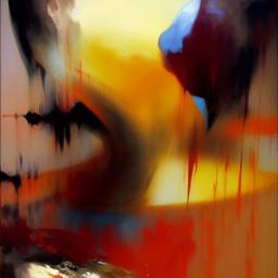 Paintings, Early Stable Diffusion · FFF\ESD\PNT\011