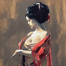 Paintings, Early Stable Diffusion · FFF\ESD\PNT\019