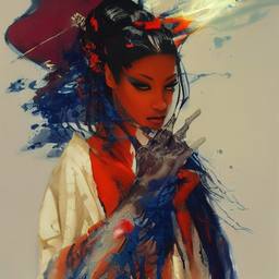 Paintings, Early Stable Diffusion · FFF\ESD\PNT\025