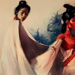 Paintings, Early Stable Diffusion · FFF\ESD\PNT\026