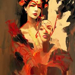 Paintings, Early Stable Diffusion · FFF\ESD\PNT\027