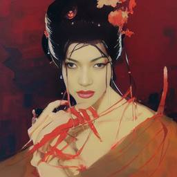 Paintings, Early Stable Diffusion · FFF\ESD\PNT\029