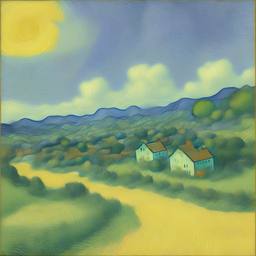 Paintings, Early Stable Diffusion · FFF\ESD\PNT\044