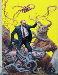 Putin v Biden, Early Stable Diffusion · FFF\ESD\PVB\013