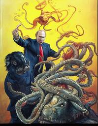 Putin v Biden, Early Stable Diffusion · FFF\ESD\PVB\015