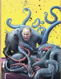Putin v Biden, Early Stable Diffusion · FFF\ESD\PVB\016