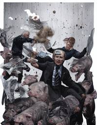 Putin v Biden, Early Stable Diffusion · FFF\ESD\PVB\020