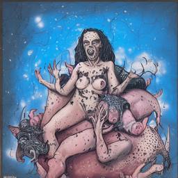 The Lizard Queen, Early Stable Diffusion · FFF\ESD\QL\002