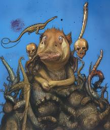 The Lizard Queen, Early Stable Diffusion · FFF\ESD\QL\027