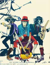 The Rolling Stones, Early Stable Diffusion · FFF\ESD\RS\004