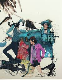 The Rolling Stones, Early Stable Diffusion · FFF\ESD\RS\005
