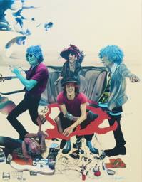 The Rolling Stones, Early Stable Diffusion · FFF\ESD\RS\007